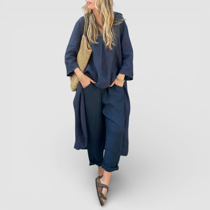 Olivia - Nadčasový stylový a mimořádně pohodlný set pro elegantní každodenní vzhled