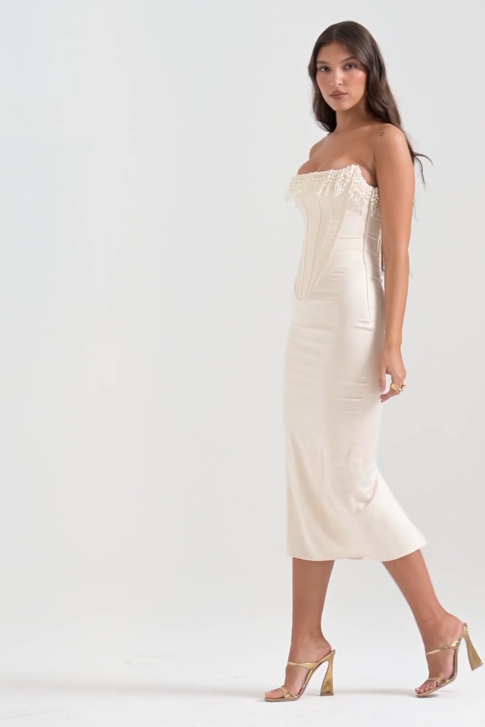 AURA - Perlové Šaty