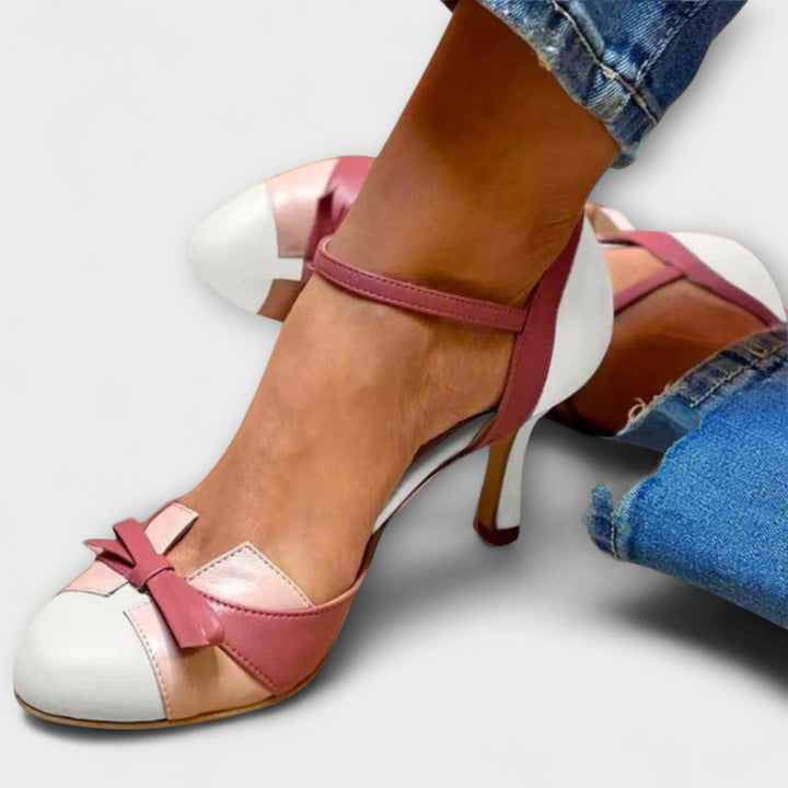 Lisette | Ortopedické sandály s retro podpatkem