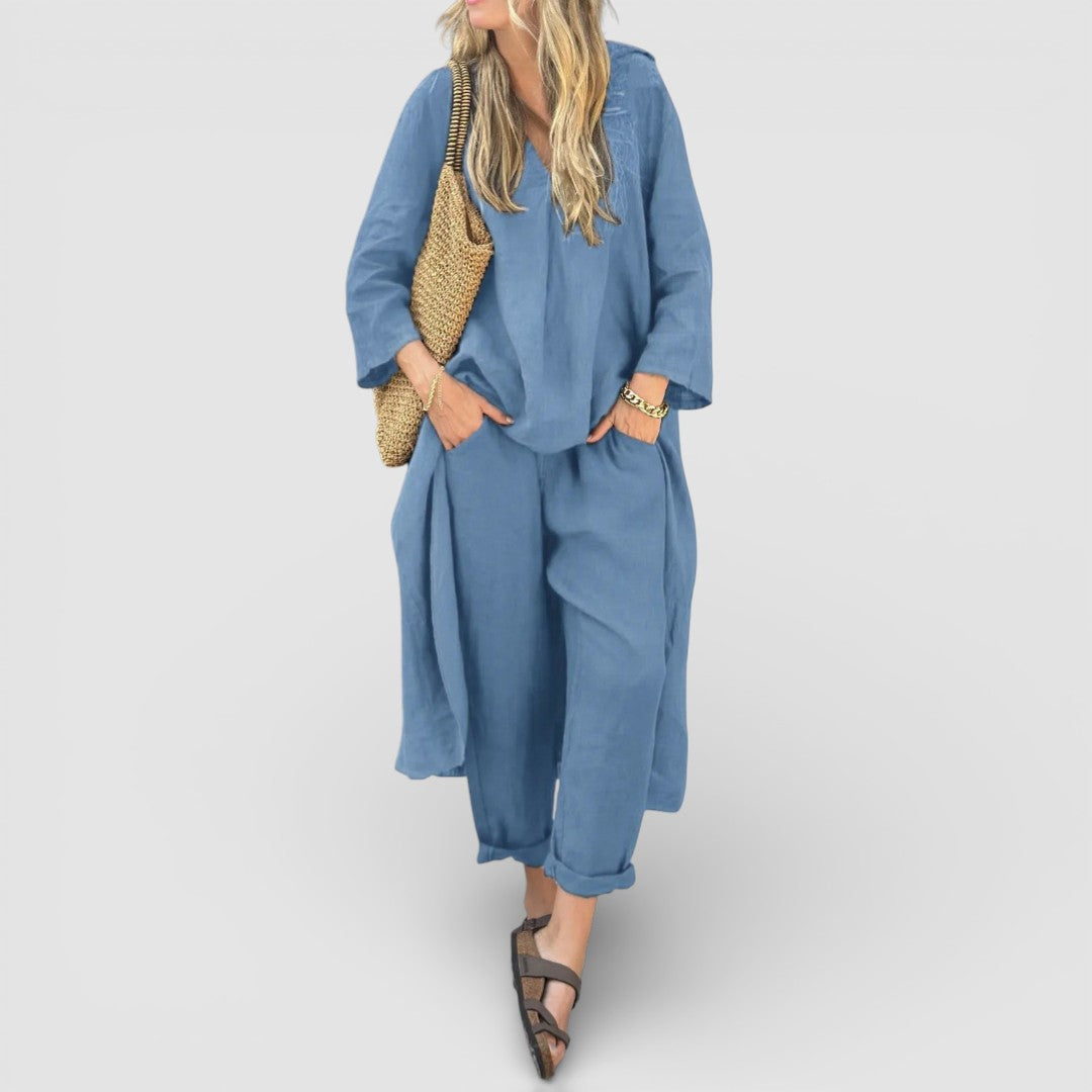 Olivia - Nadčasový stylový a mimořádně pohodlný set pro elegantní každodenní vzhled