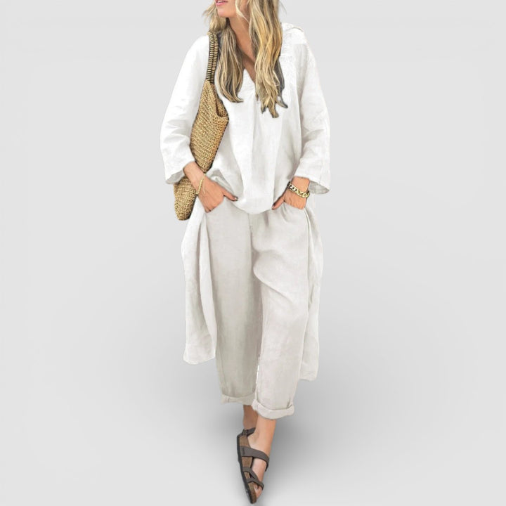 Olivia - Nadčasový stylový a mimořádně pohodlný set pro elegantní každodenní vzhled