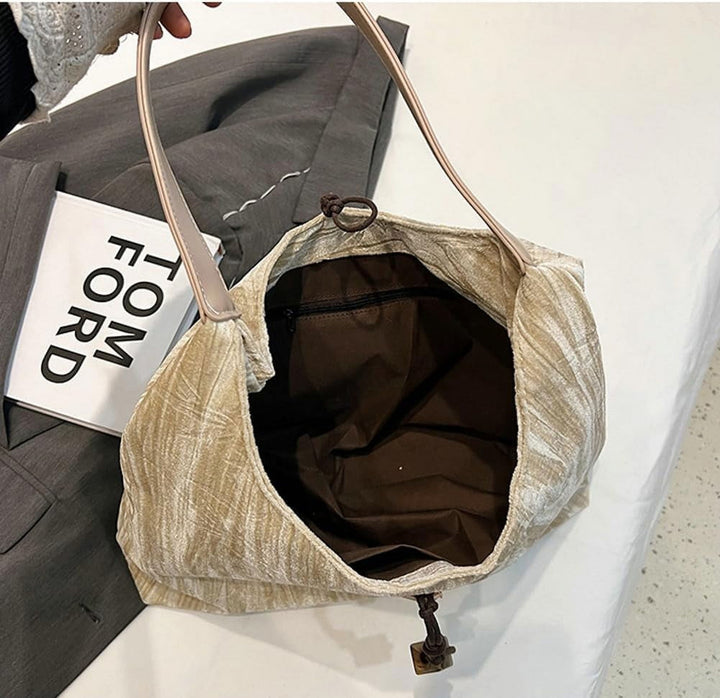 Amélie - Sametová crossbody taška přes rameno