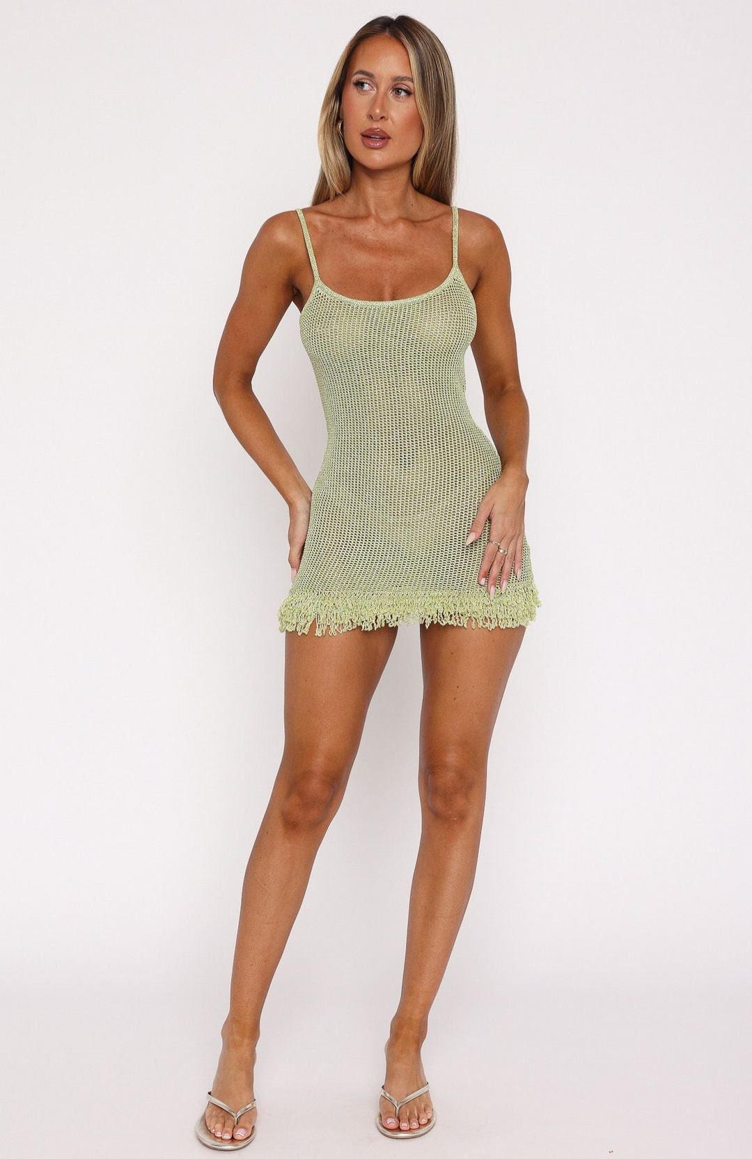 AURA - Šaty s třásněmi Tease Me