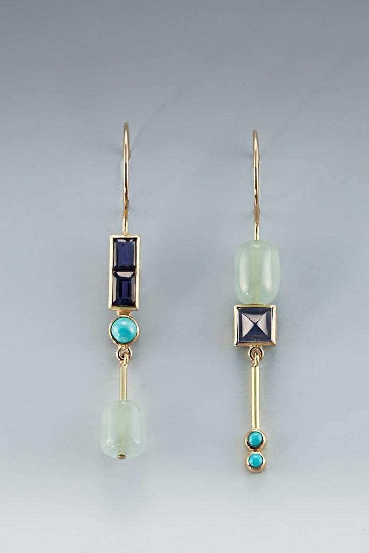 Cordula | Elegantní tenké náušnice ve tvaru kapky