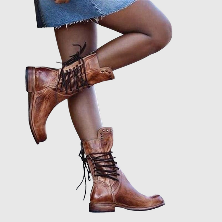 Izolda™ | Elegantní kozačky s pohodlným podpatkem