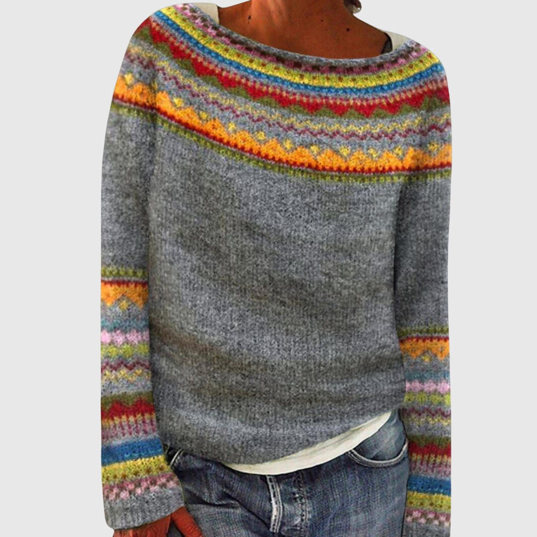 Vladimíra - Pohodlný elegantní svetr