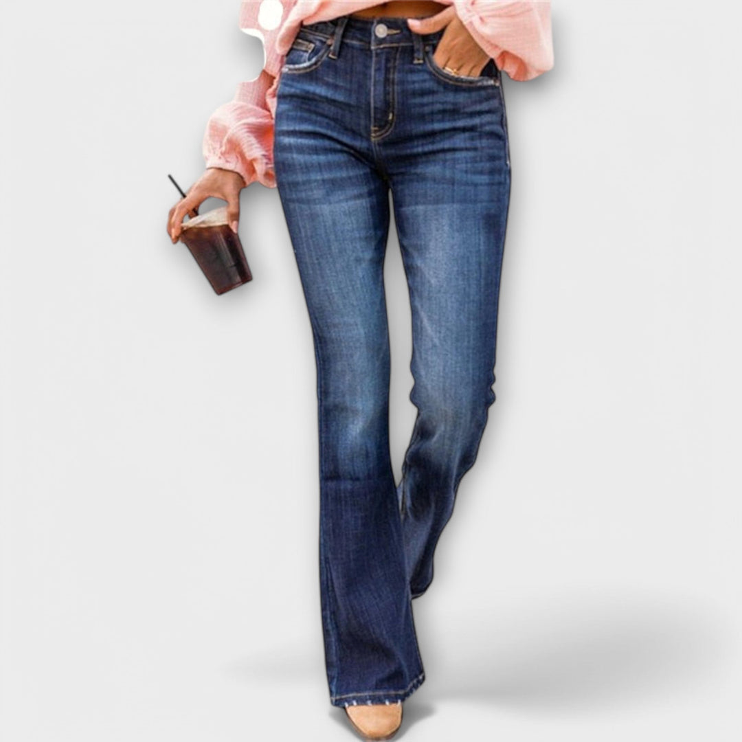 Pohodlné elastické kalhoty