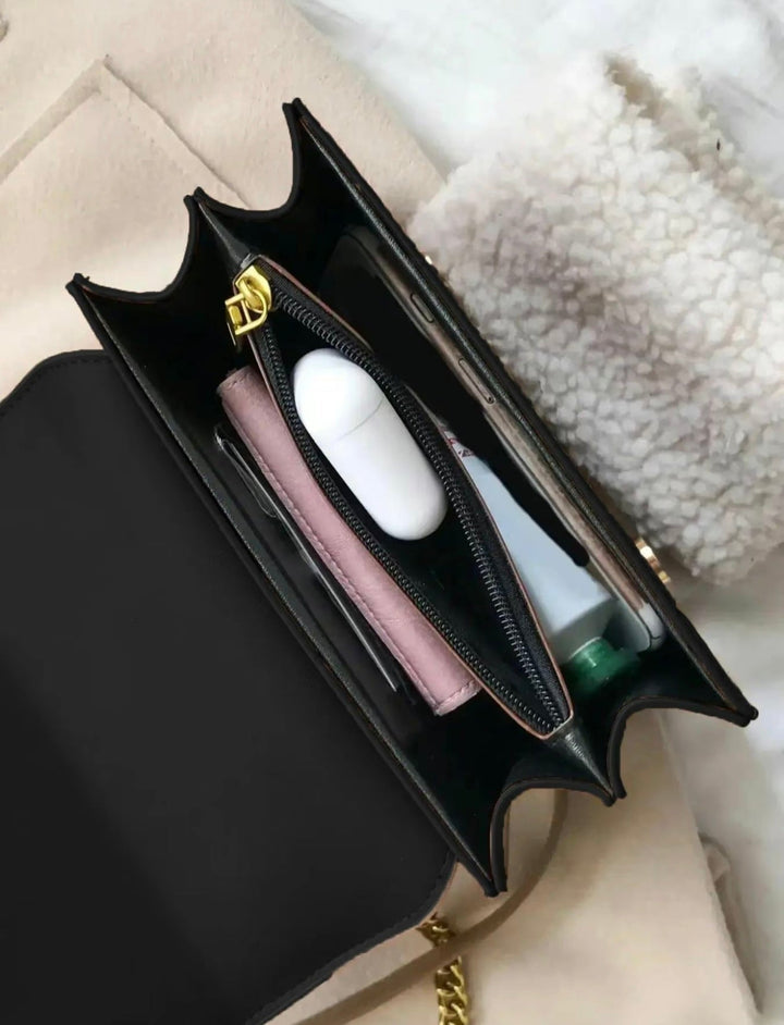 SIMONE™ - Nadčasová luxusní kabelka s řetízkem