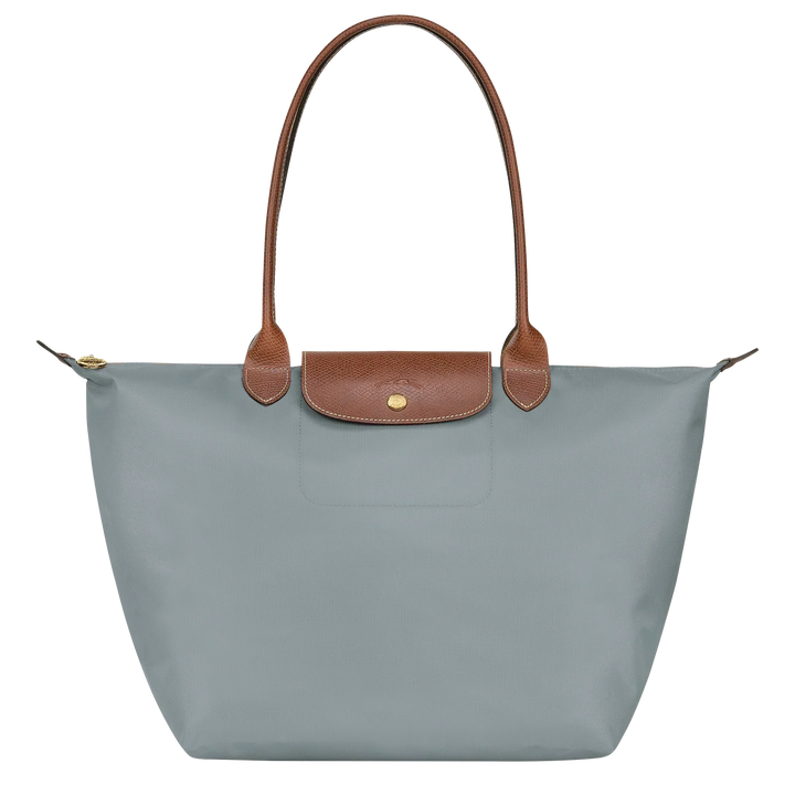 Longchamp - Velká taška Le Pliage, ocelová