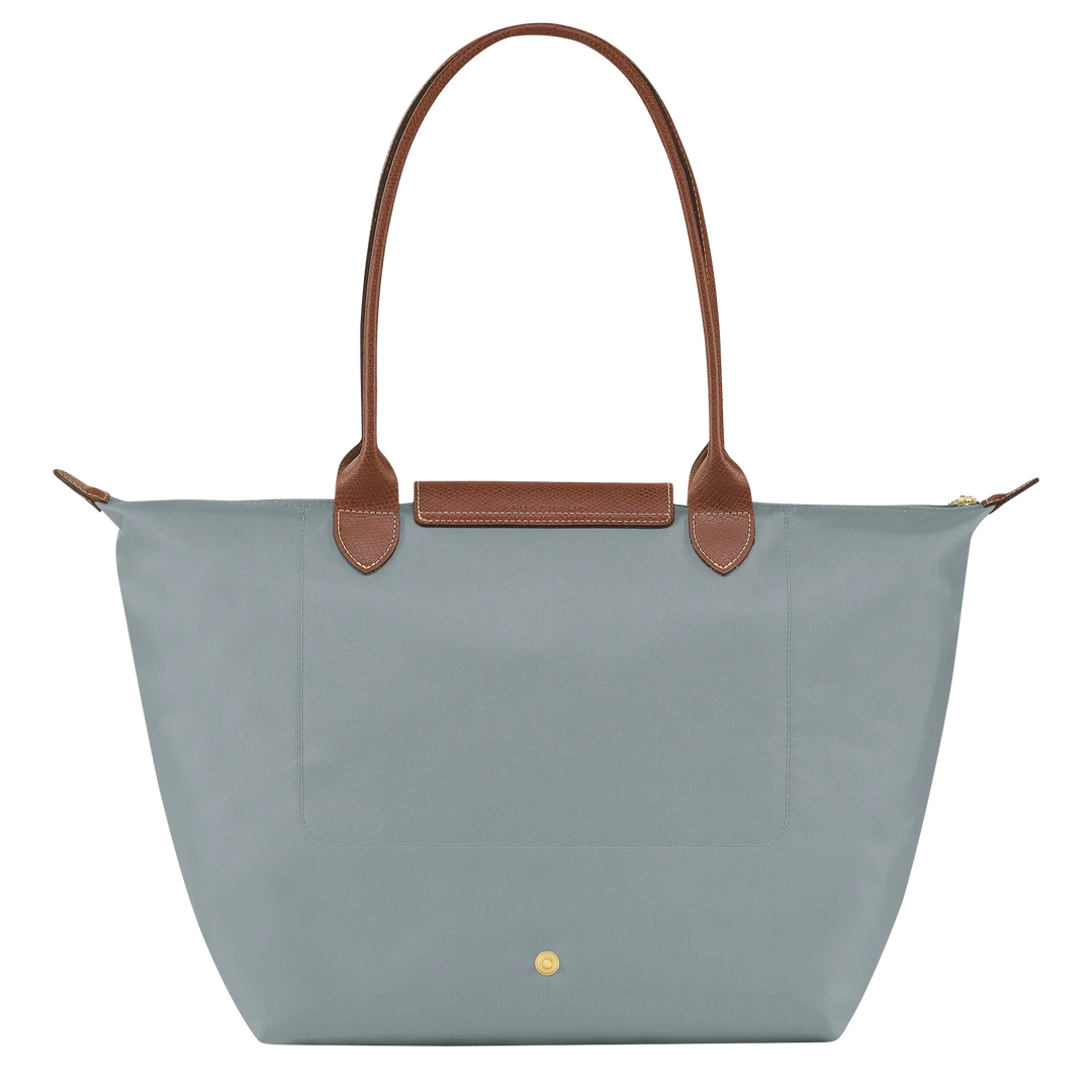 Longchamp - Velká taška Le Pliage, ocelová