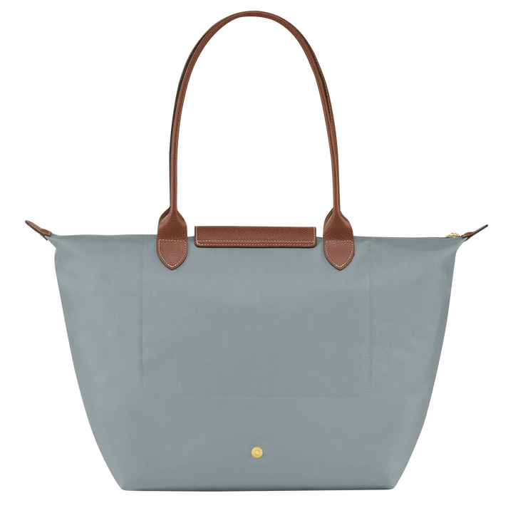 Longchamp - Velká taška Le Pliage, ocelová
