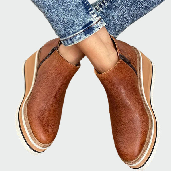 Inca kožené kotníkové boty