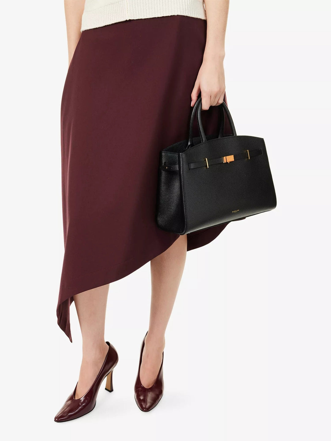 Amélisse - Stylová midi kožená kabelka