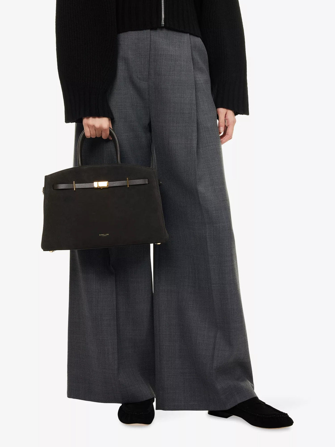 Amélisse - Stylová midi kožená kabelka