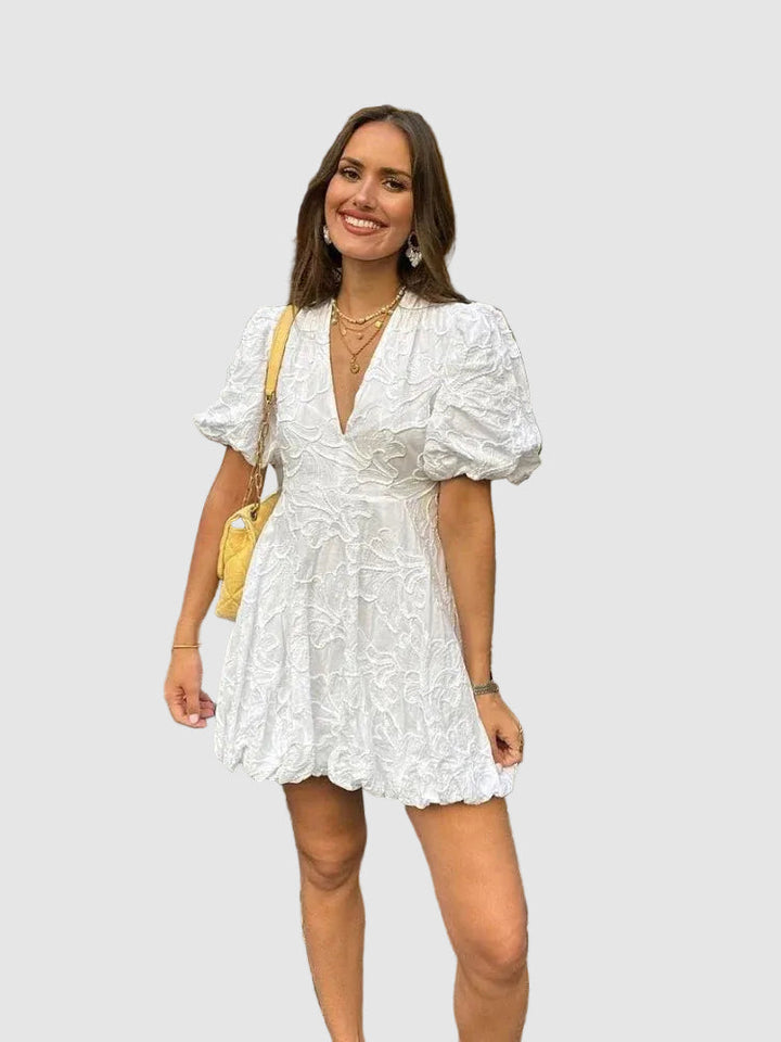 AURA - Puff Mini Šaty