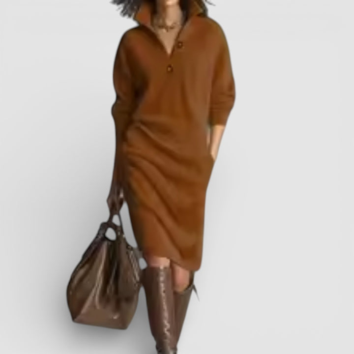 Dagmar - Elegantní Šaty s Nadčasovým Střihem a Vysokým Komfortem