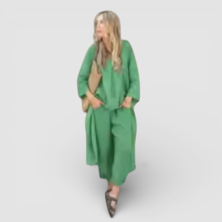 Olivia - Nadčasový stylový a mimořádně pohodlný set pro elegantní každodenní vzhled