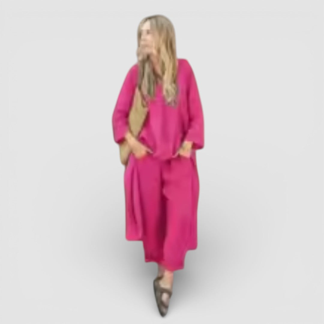 Olivia - Nadčasový stylový a mimořádně pohodlný set pro elegantní každodenní vzhled