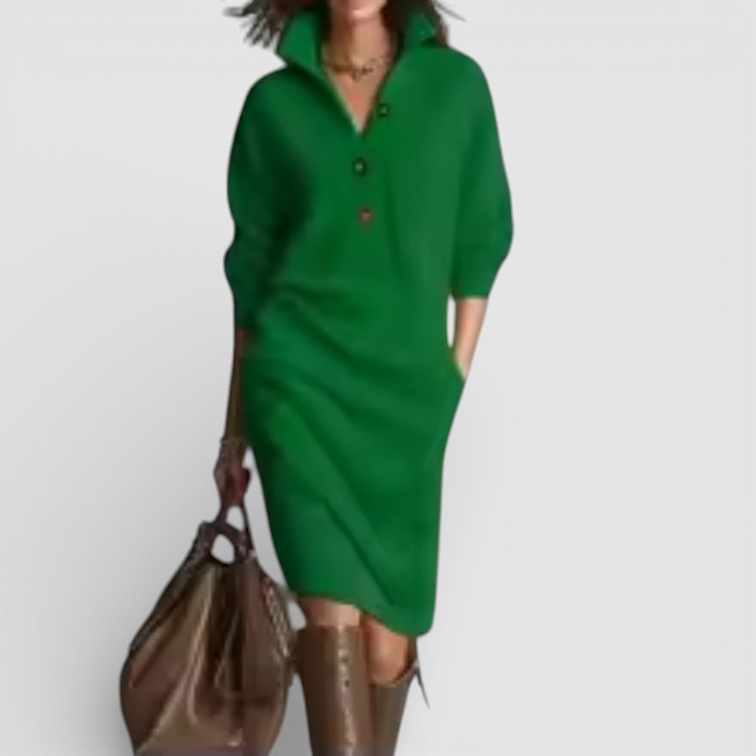 Dagmar - Elegantní Šaty s Nadčasovým Střihem a Vysokým Komfortem