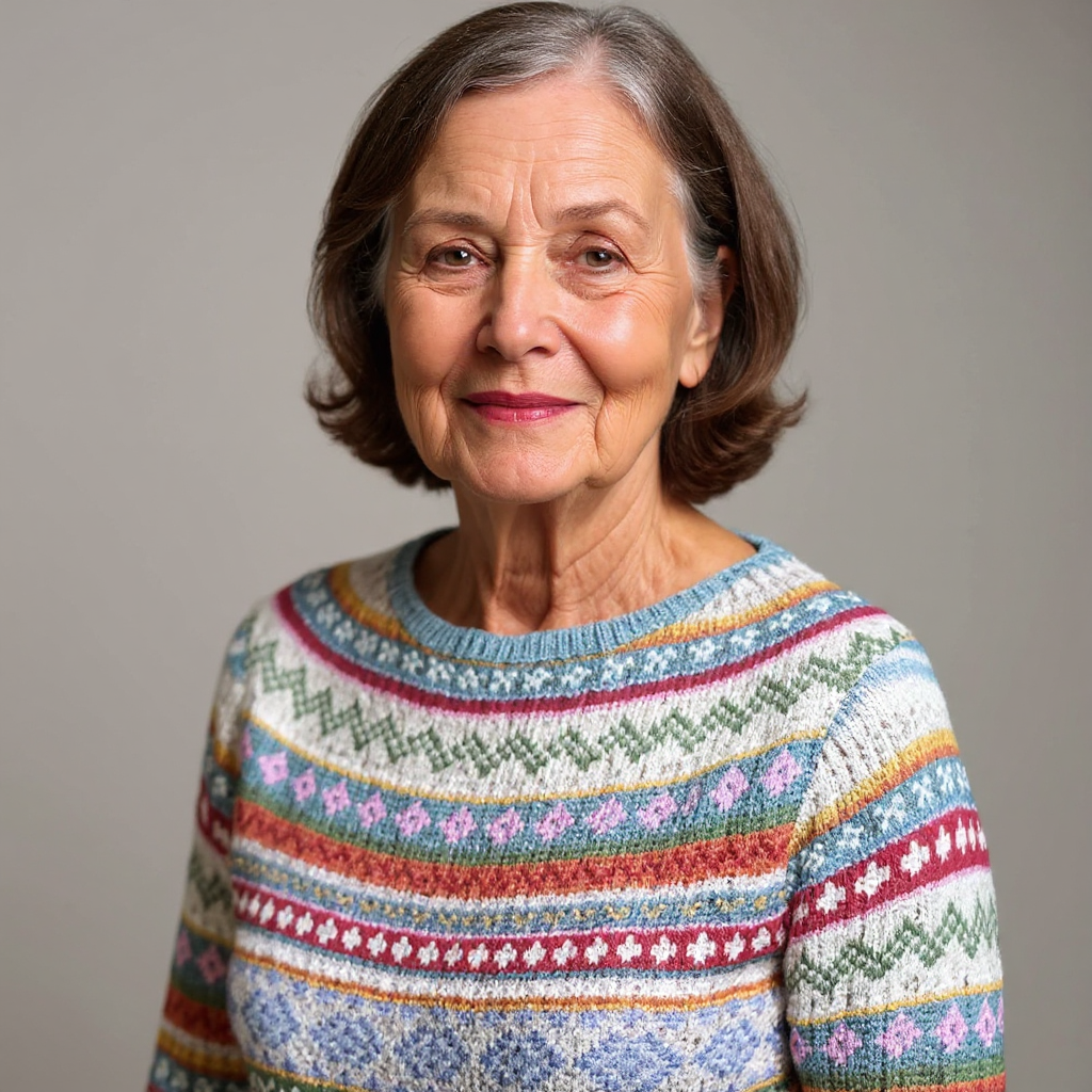 Camila™ | Vintage islandský vlněný svetr