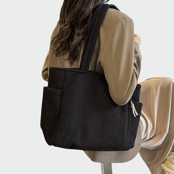 Tilda – Taška přes rameno s detailem z kordu