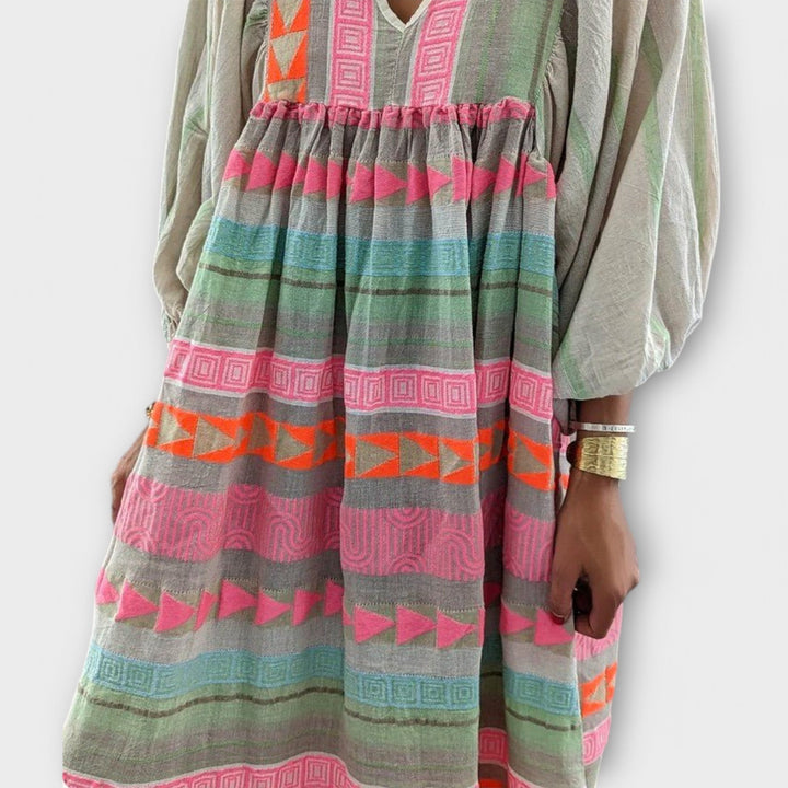Hermine Vibrant Loose Dress